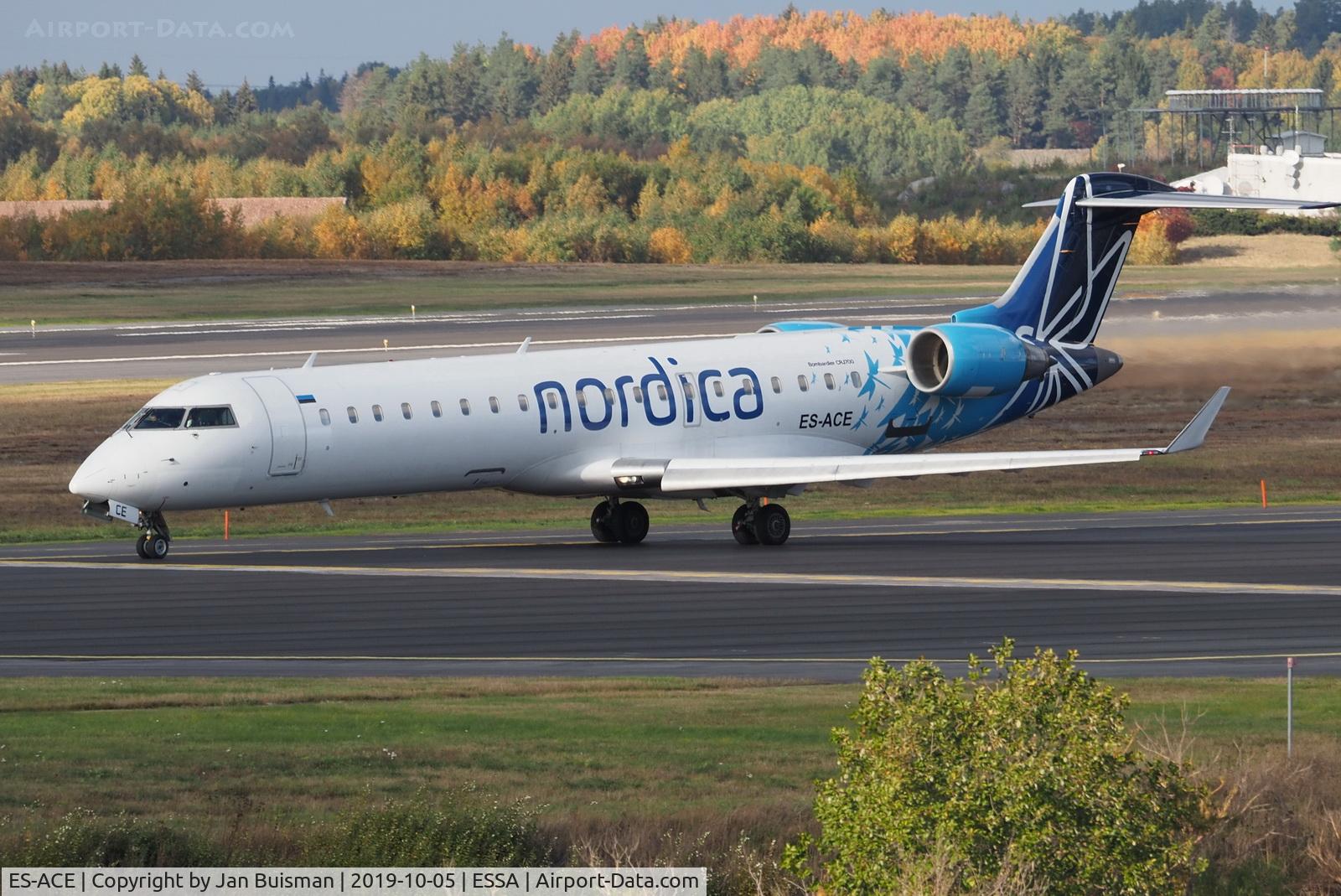 ES-ACE, 2003 Canadair CRJ-700 (CL-600-2C10) Regional Jet C/N 10083, Nordica