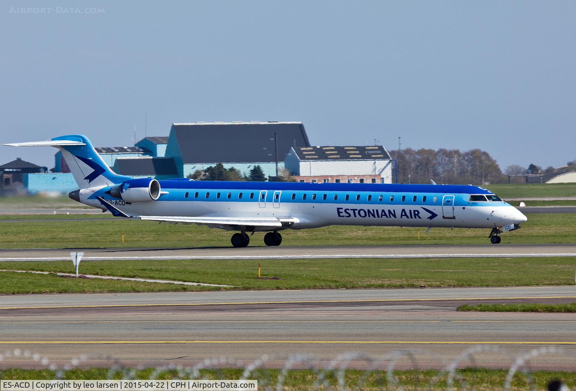 ES-ACD, 2011 Bombardier CRJ-900LR (CL-600-2D24) C/N 15276, Copenhagen 22.4.2015