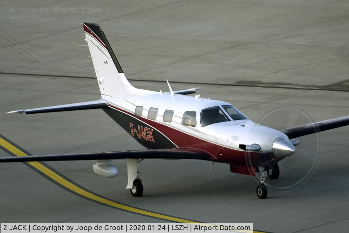 2-JACK, 2010 Piper PA-46-500TP Malibu Meridian C/N 4697425, seen at the WEF2020