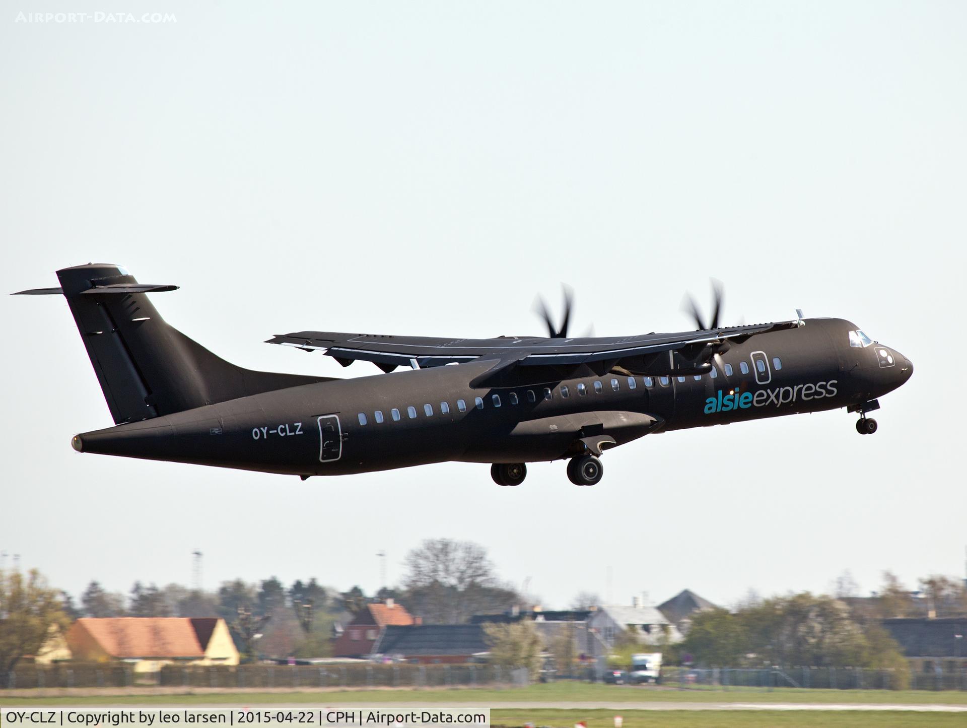 OY-CLZ, 2008 ATR 72-212A C/N 818, Copenhagen 22.4.2015