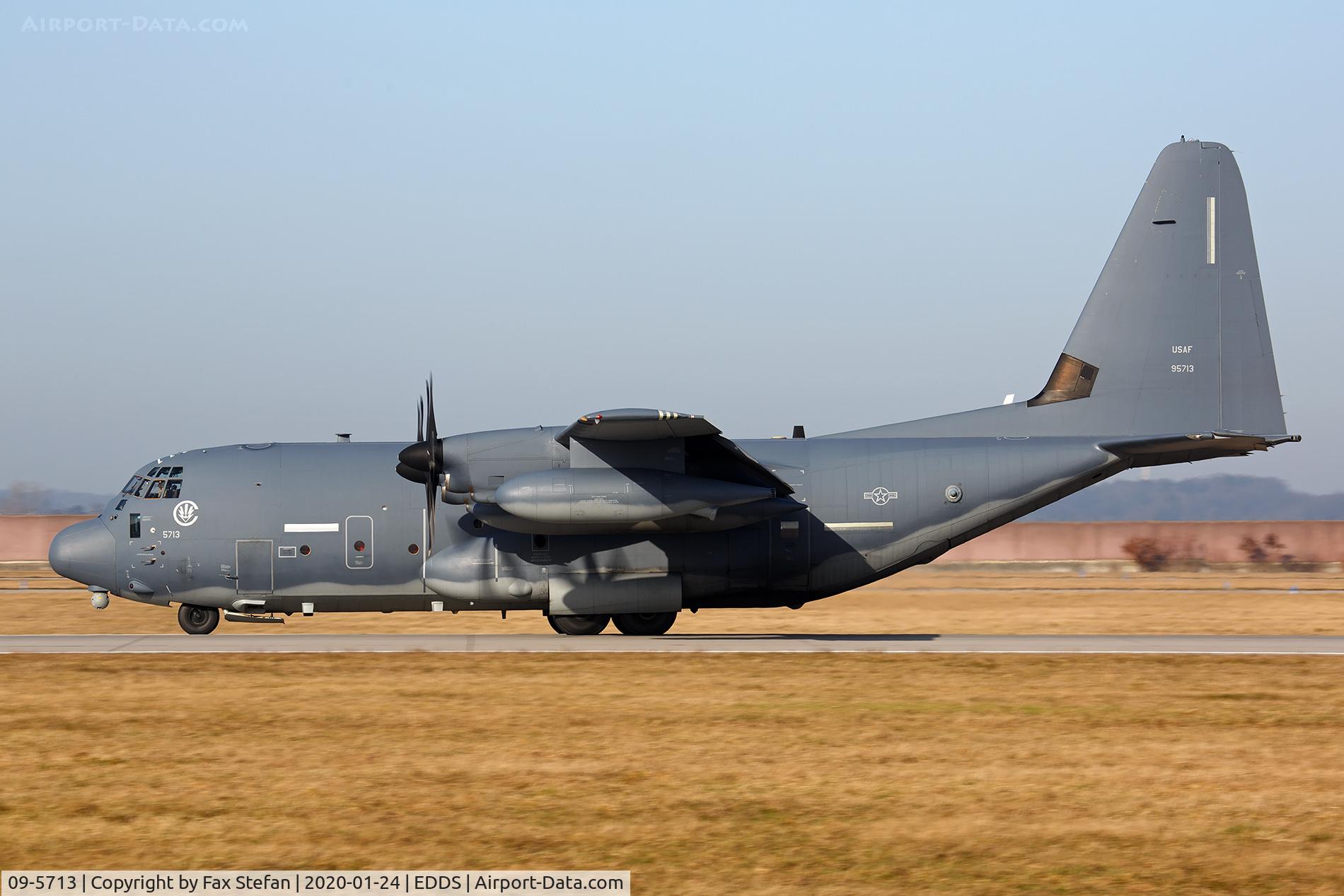 09-5713, 2012 Lockheed Martin MC-130J Commando II C/N 382-5713, dep EDDS
