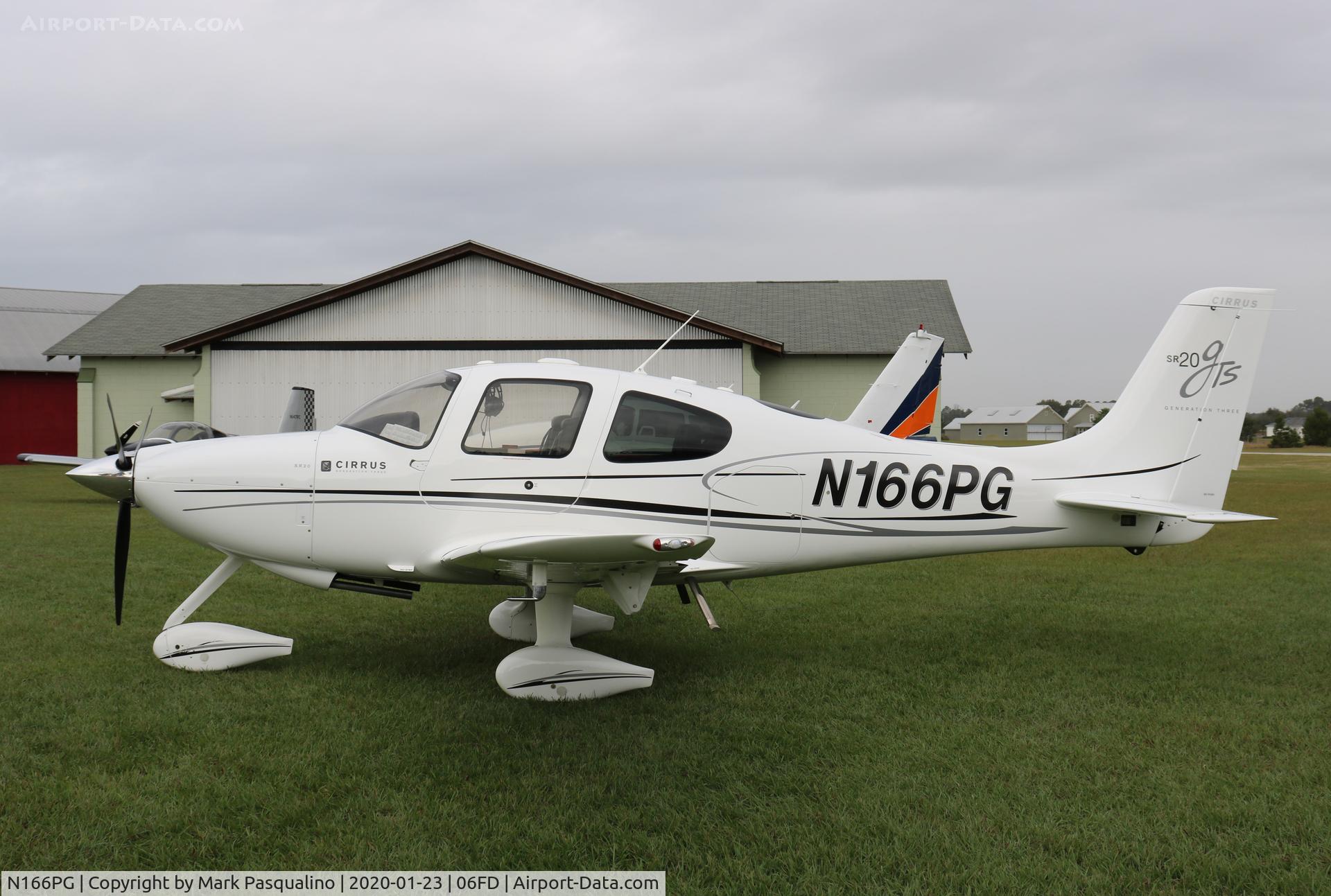 N166PG, 2008 Cirrus SR20 C/N 1948, Cirrus SR20