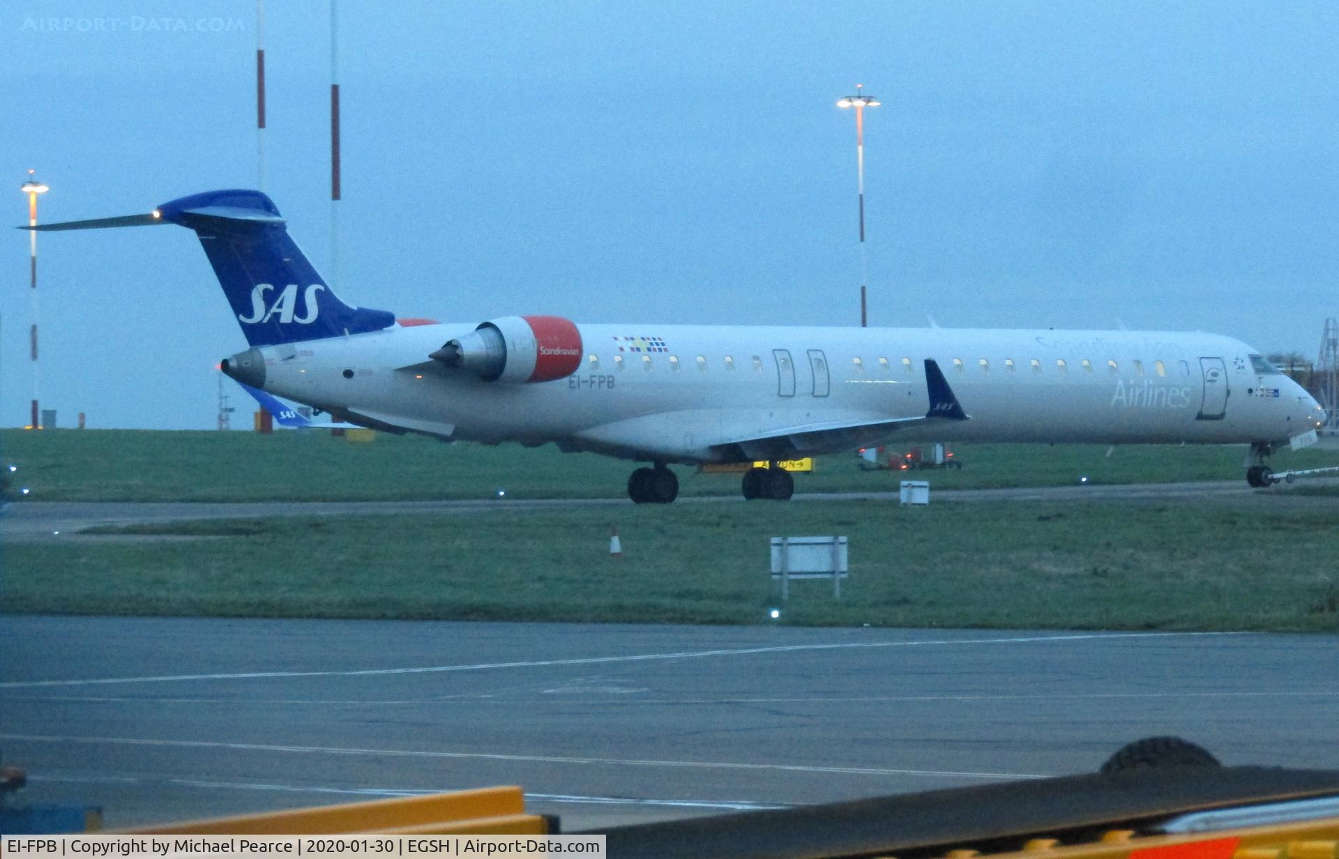 EI-FPB, 2016 Bombardier CRJ-900LR (CL-600-2D24) C/N 15399, 