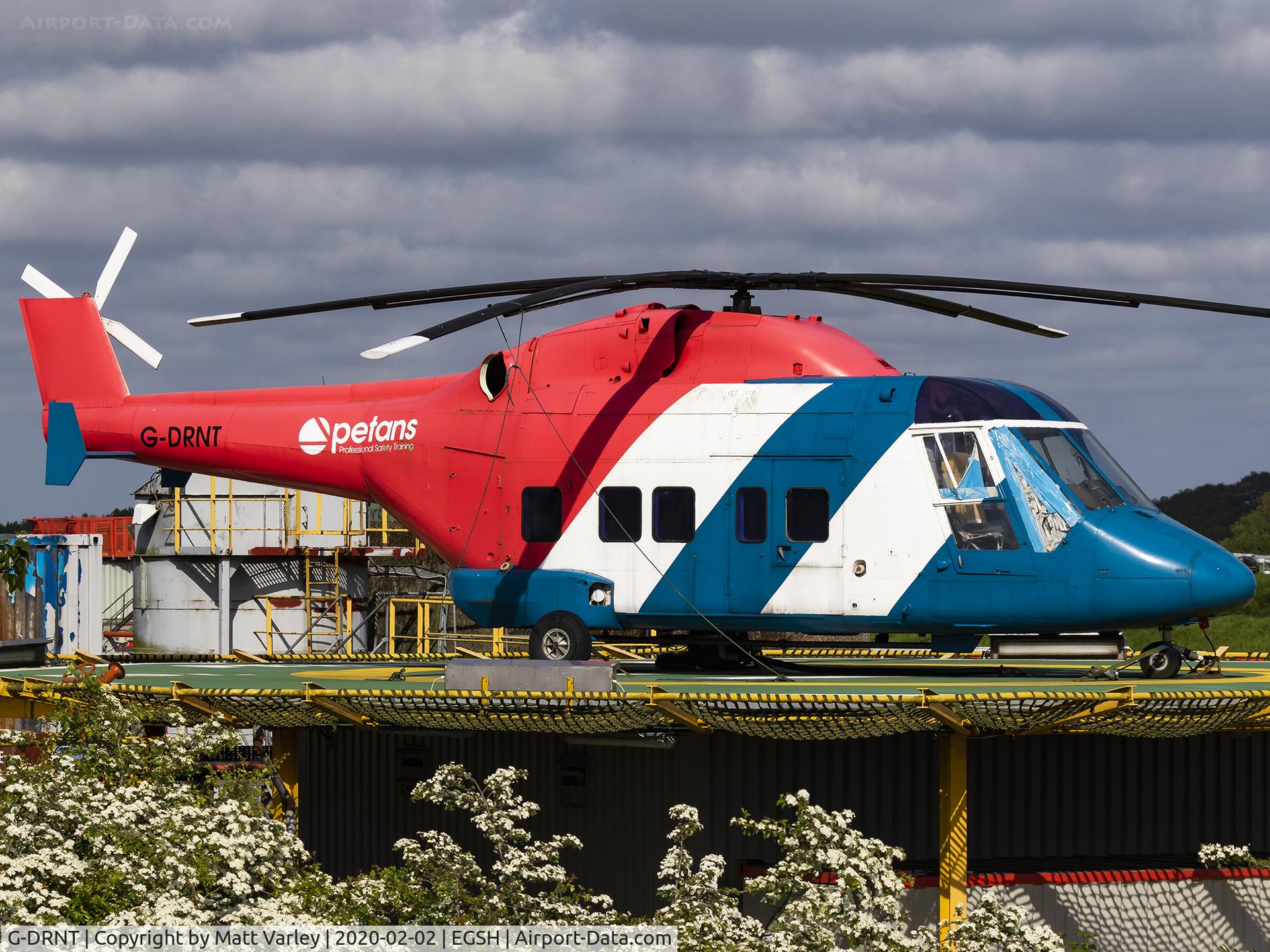 G-DRNT, 1983 Westland WG-30-100 C/N 009, Sun :) :) :)