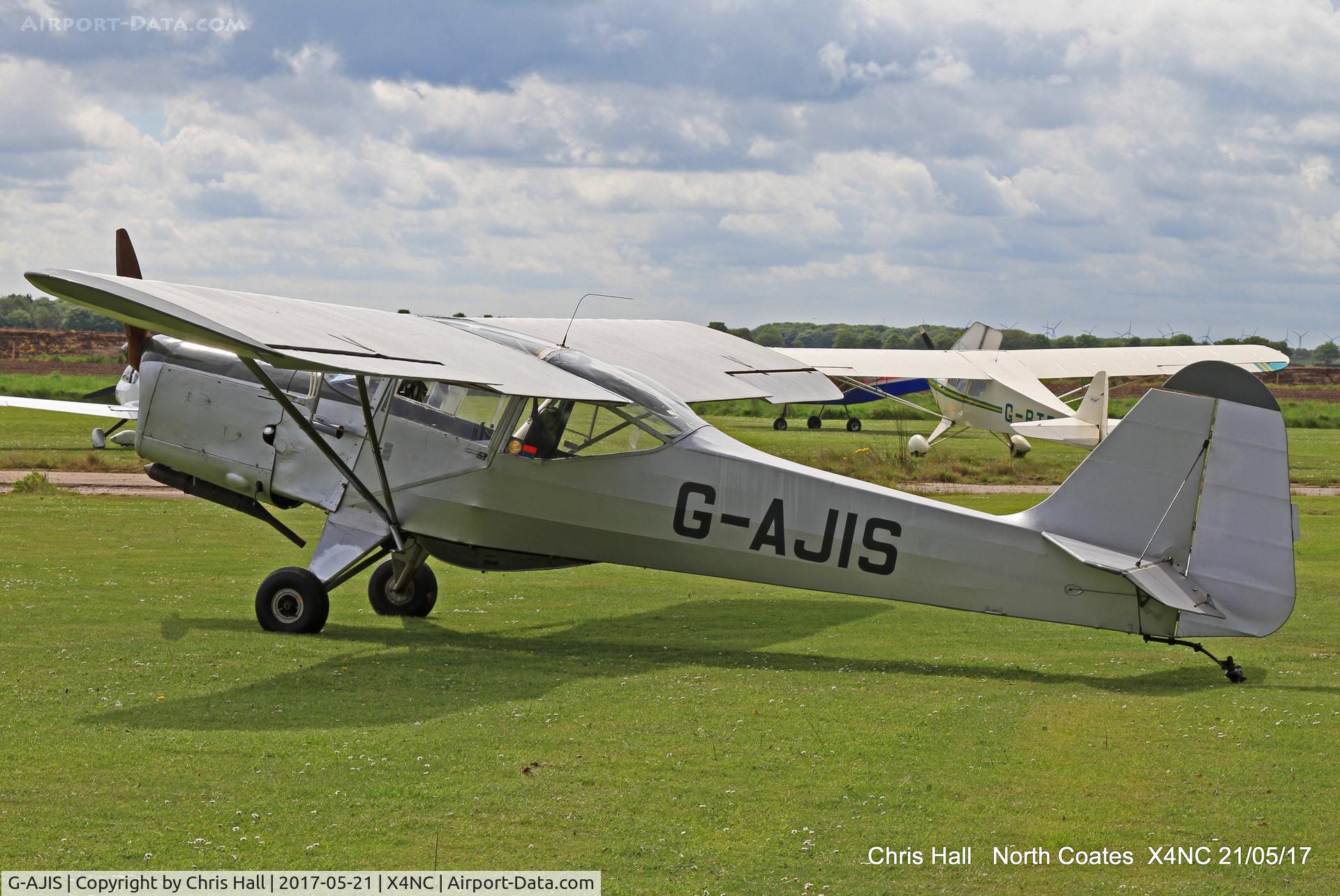 G-AJIS, 1947 Auster J-1N Alpha C/N 2336, North Coates Summer fly in