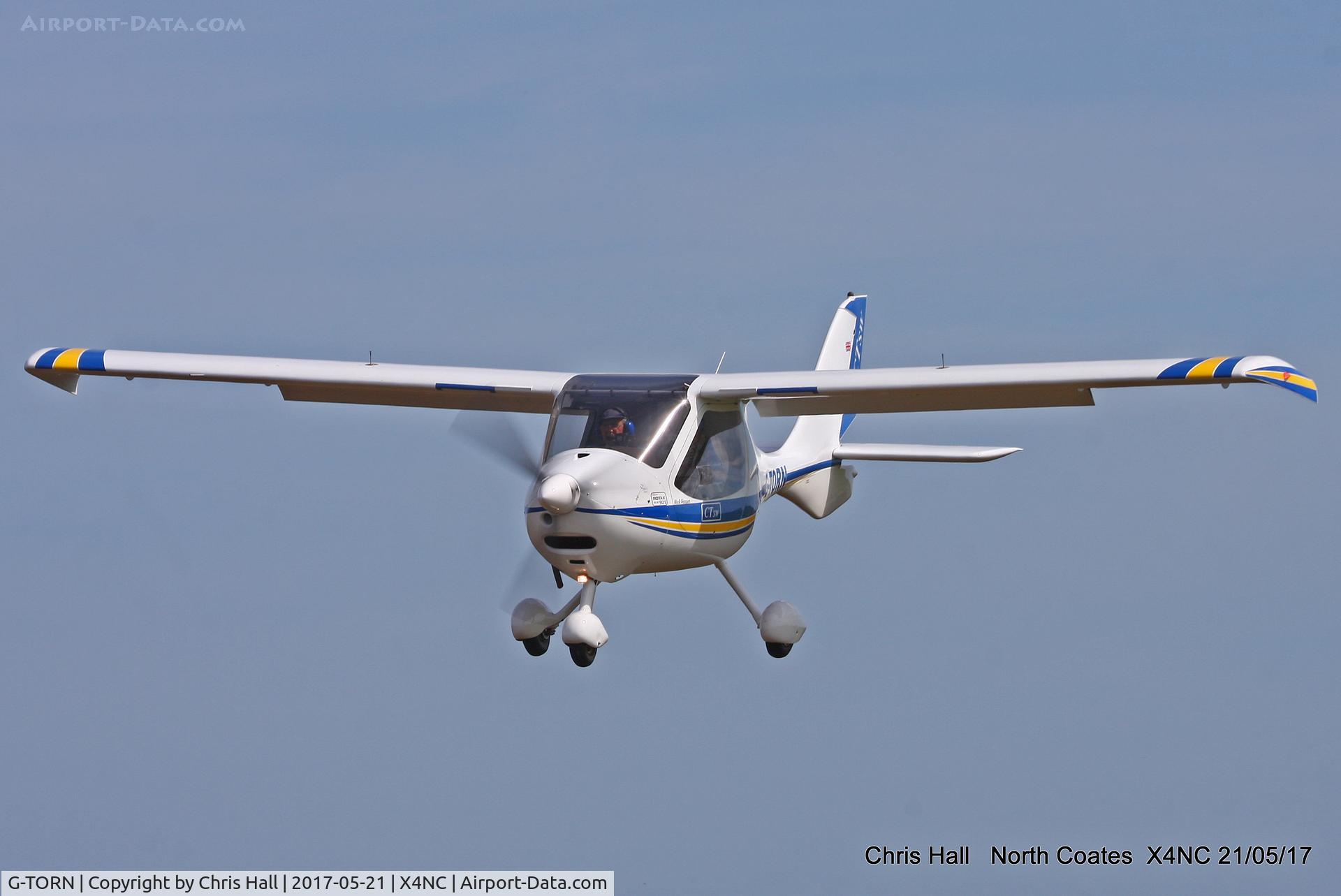 G-TORN, 2006 Flight Design CTSW C/N 8189, North Coates Summer fly in
