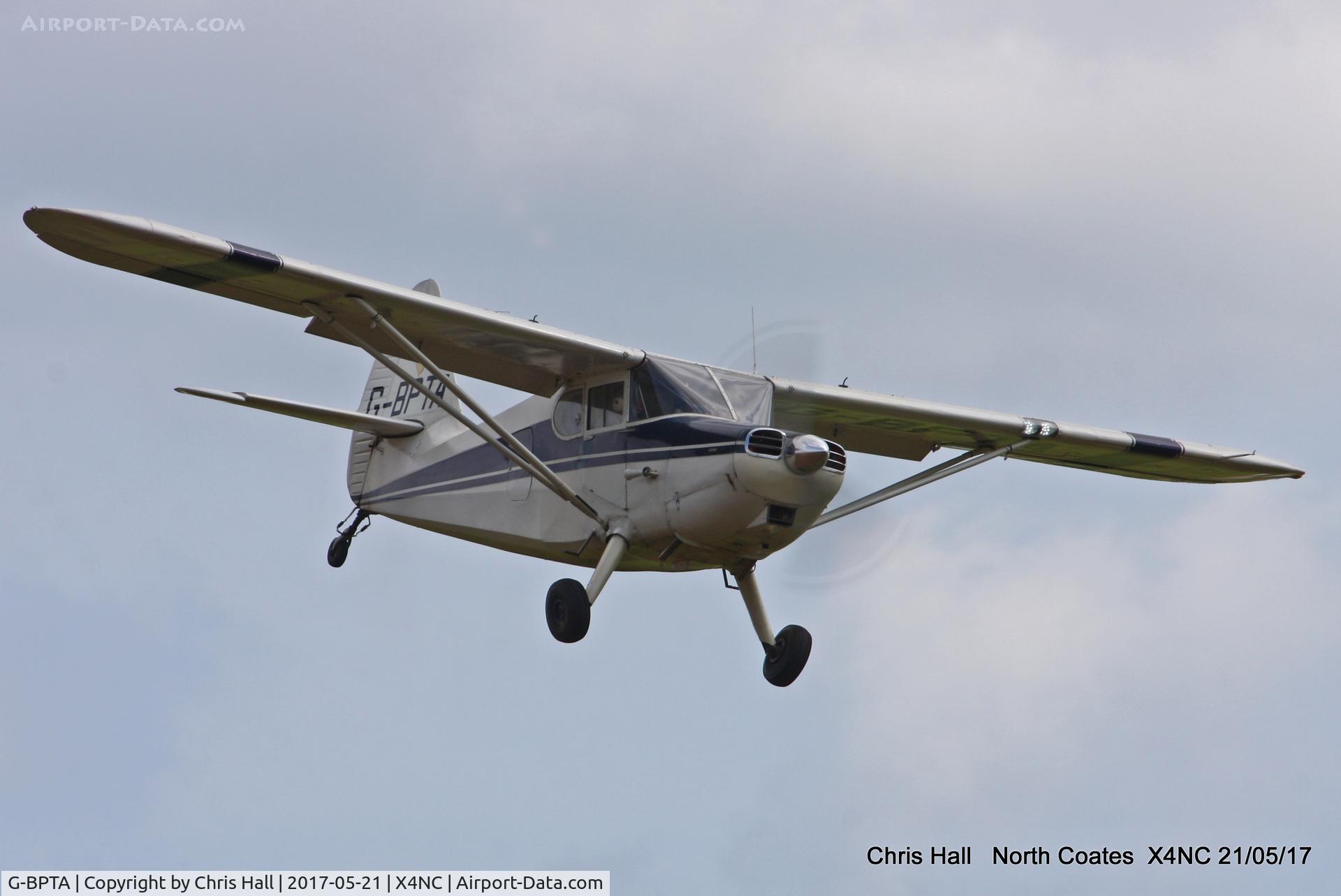 G-BPTA, 1947 Stinson 108-2 Voyager C/N 108-3429, North Coates Summer fly in