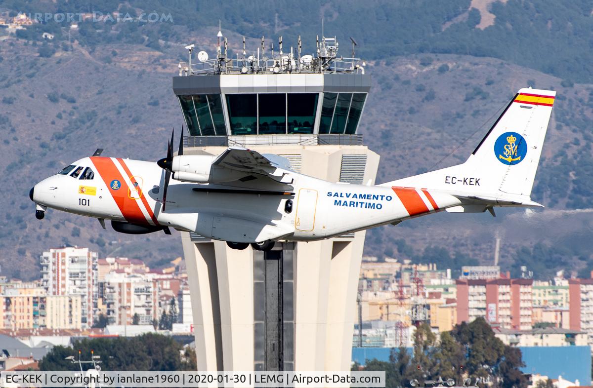 EC-KEK, CASA CN-235-300 C/N C166, At Malaga
