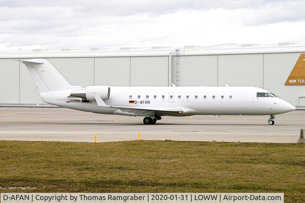 D-AFAN, 2007 Bombardier Challenger 850 (CL-600-2B19) C/N 8081, FAI rent-a-Jet Bombardier Challenger 850