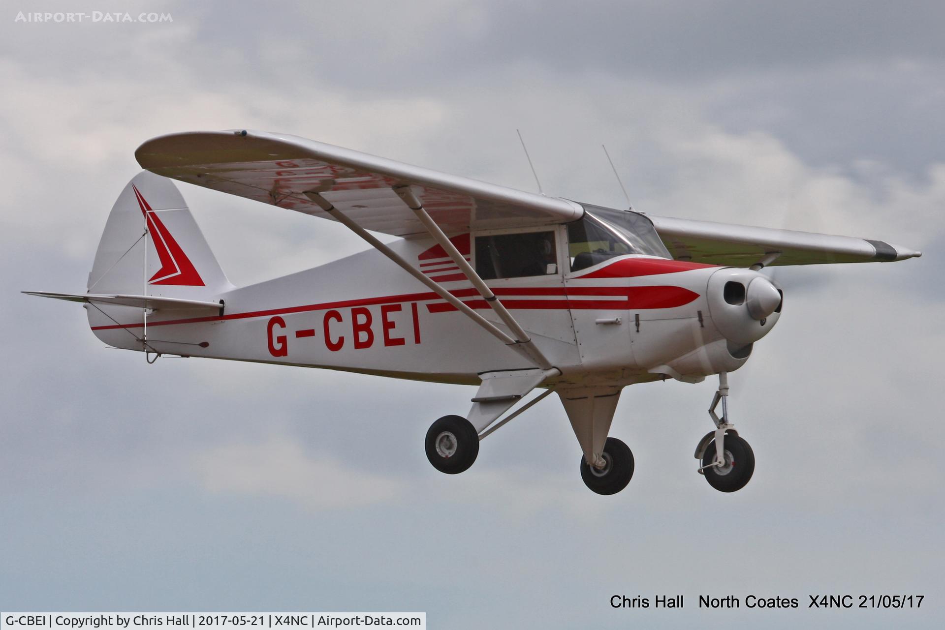 G-CBEI, 1961 Piper PA-22-108 Colt Colt C/N 22-9136, North Coates Summer fly in