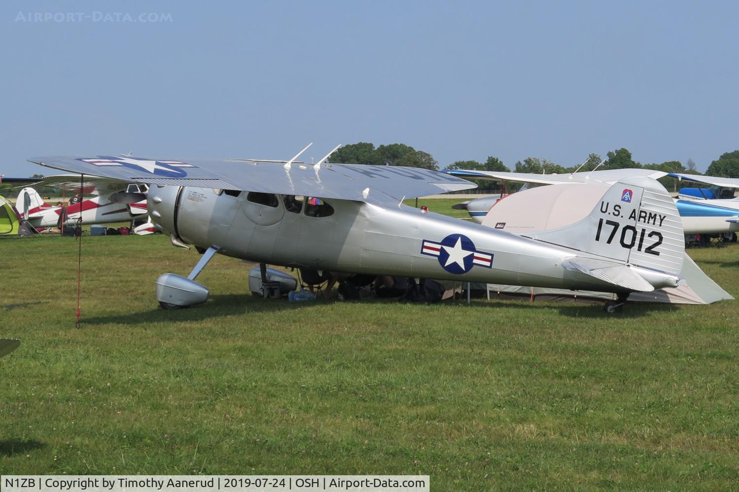 N1ZB, 1951 Cessna LC-126C C/N 7855, 1951 Cessna LC-126C, c/n: 7855