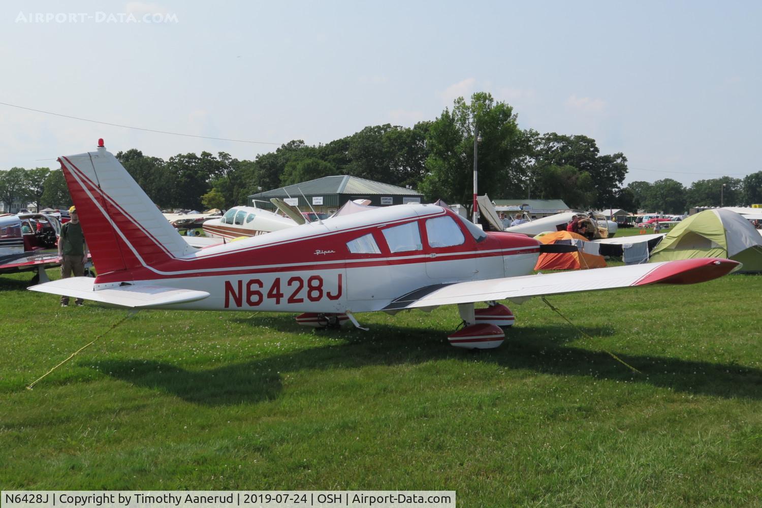 N6428J, 1968 Piper PA-28-180 C/N 28-4846, 1968 Piper PA-28-180, c/n: 28-4846