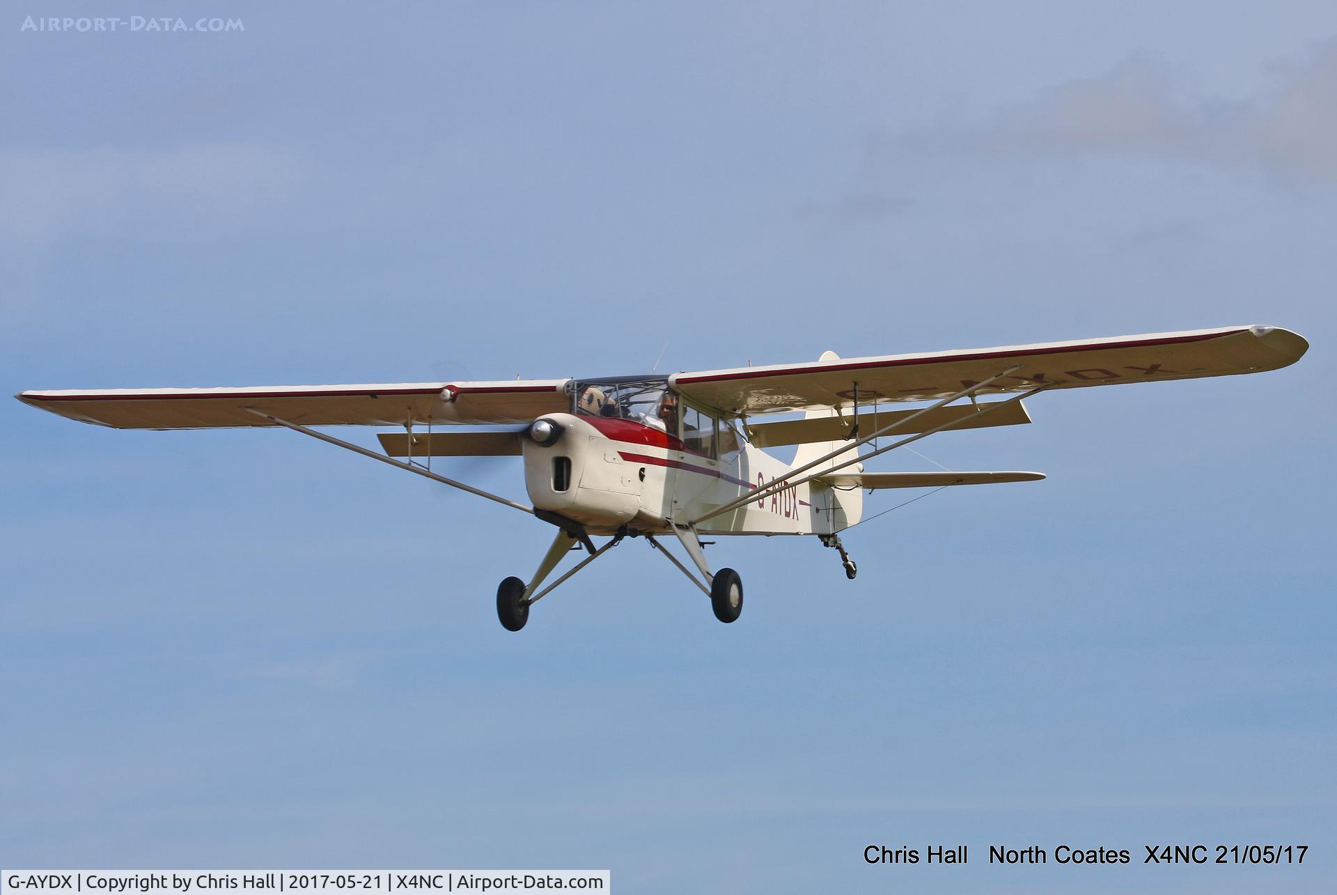G-AYDX, 1968 Beagle A-61 Terrier 2 C/N B.647, North Coates Summer fly in