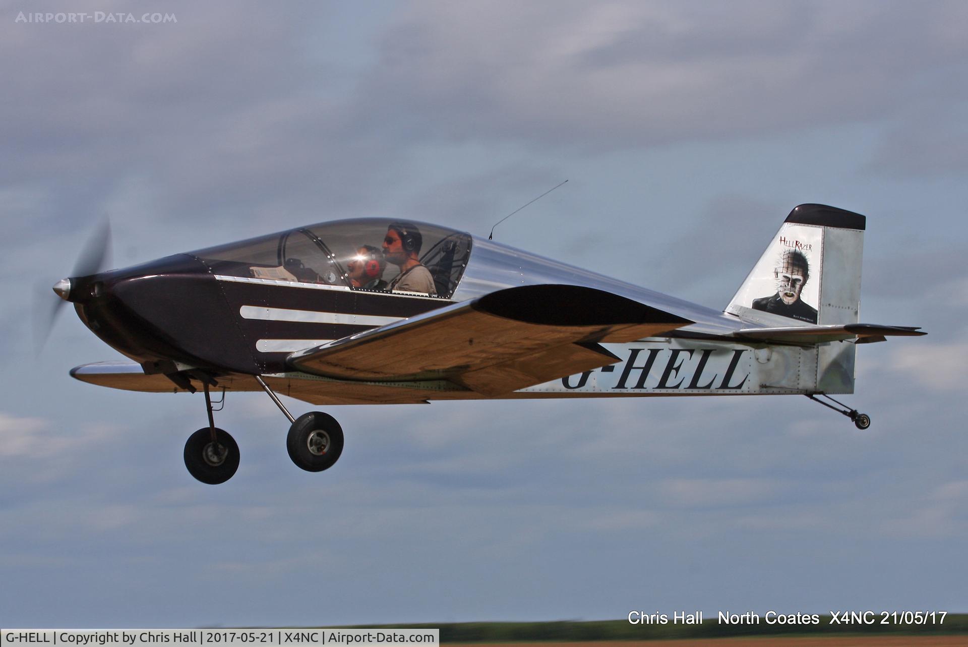 G-HELL, 2015 Sonex 3300 C/N LAA 337-15182, North Coates Summer fly in