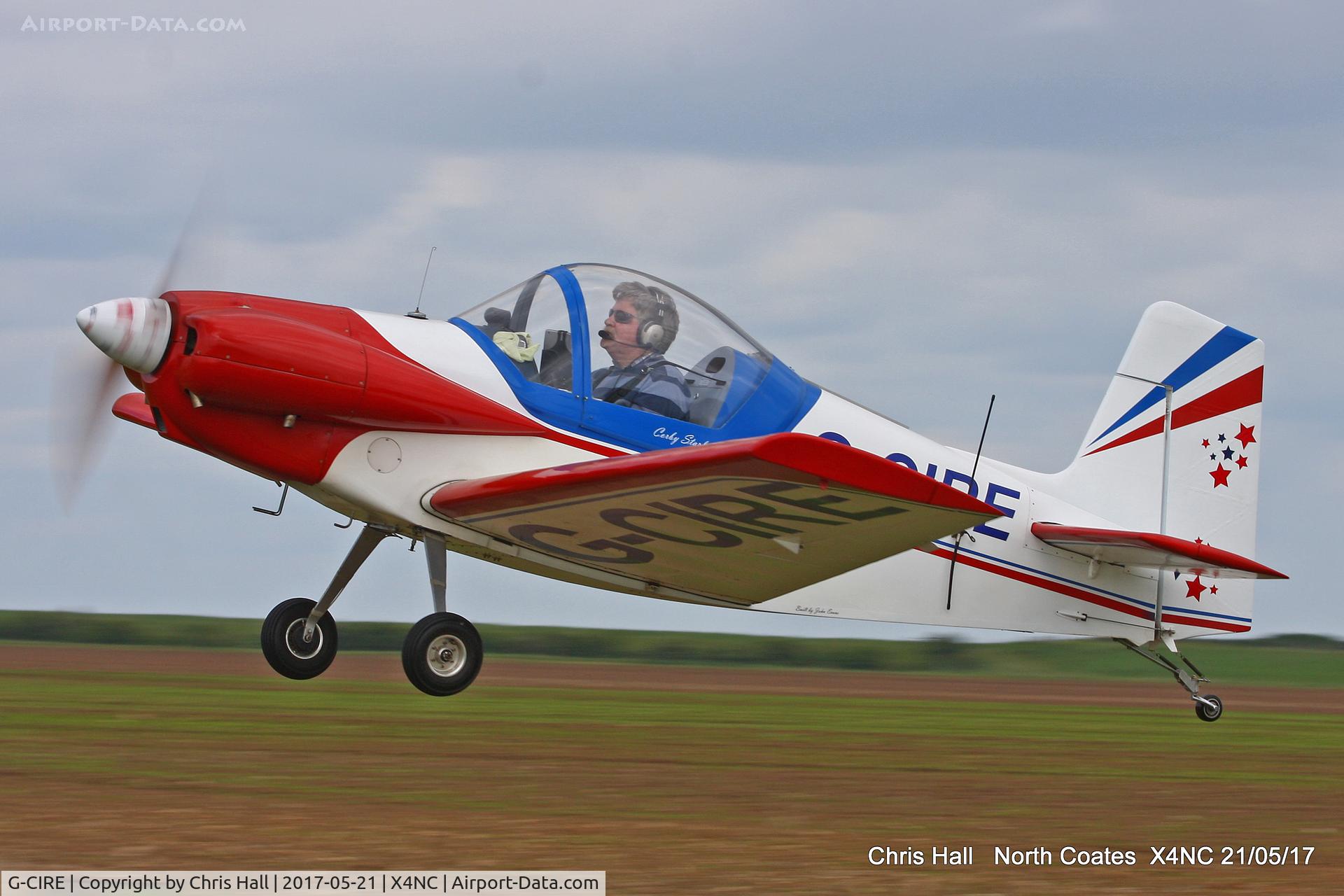 G-CIRE, 2015 Corby CJ-1 Starlet C/N LAA 134-14806, North Coates Summer fly in