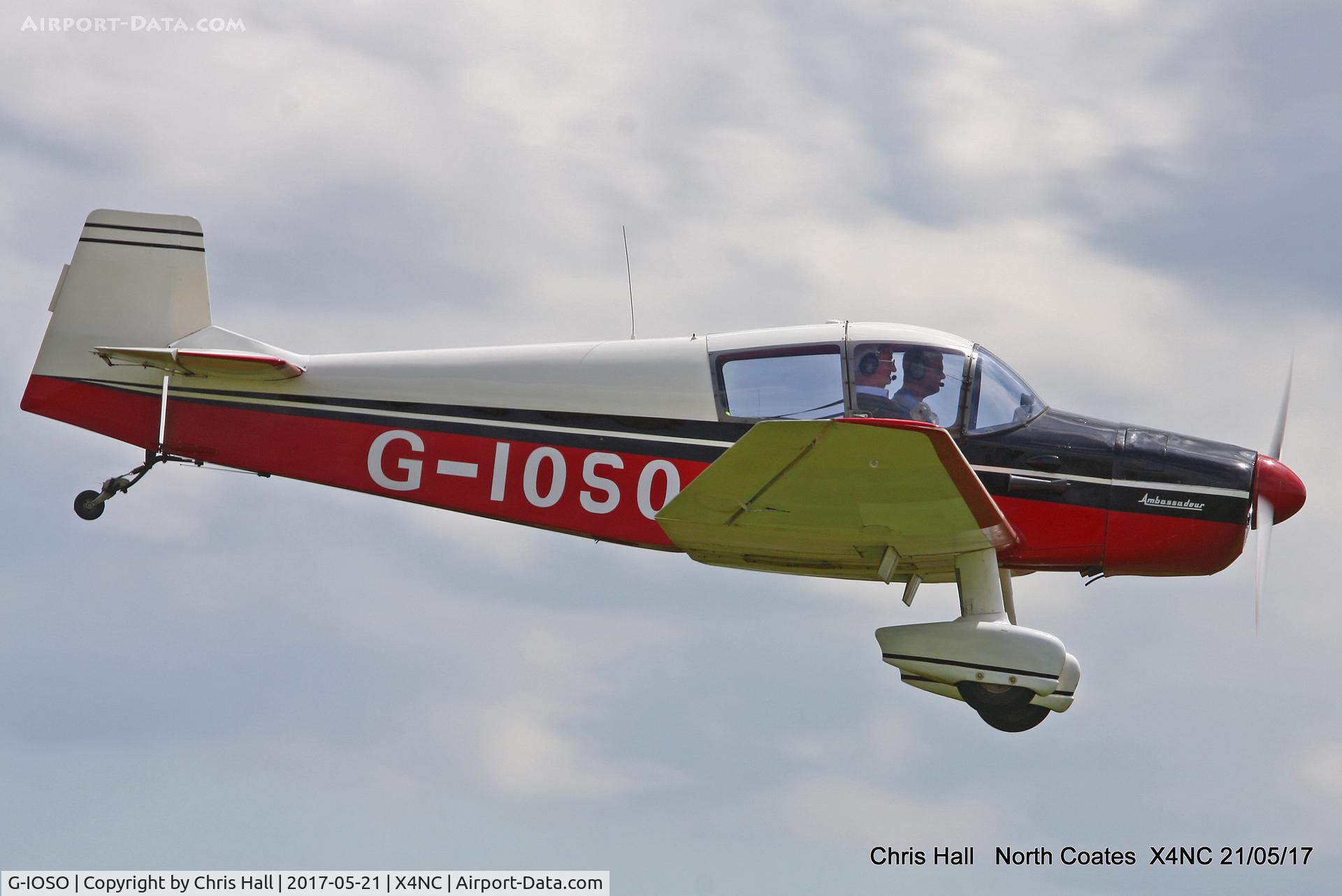 G-IOSO, 1961 CEA Jodel DR.1050 Ambassadeur C/N 46, North Coates Summer fly in