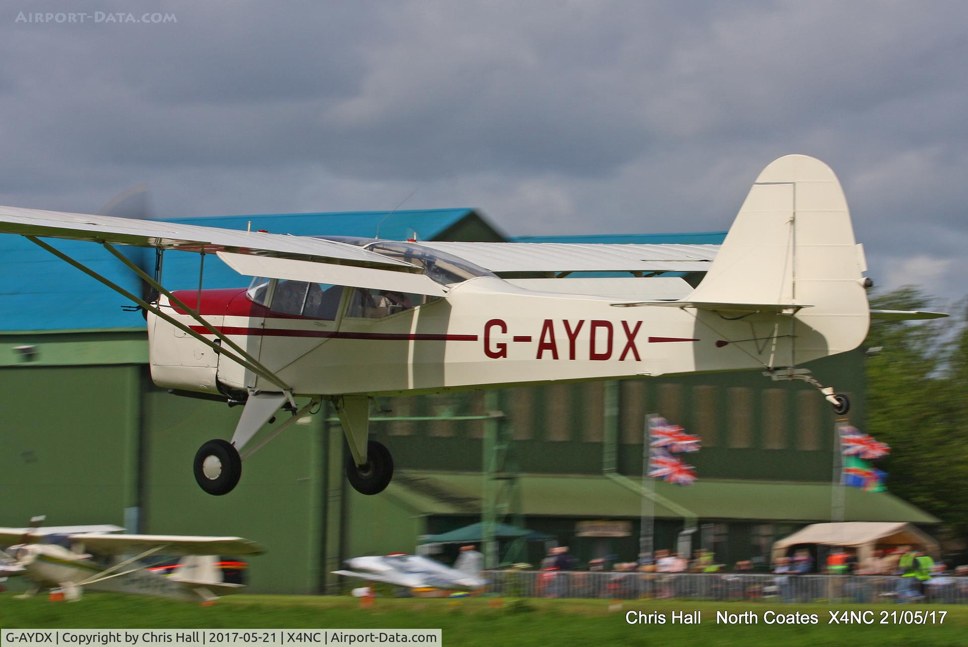 G-AYDX, 1968 Beagle A-61 Terrier 2 C/N B.647, North Coates Summer fly in