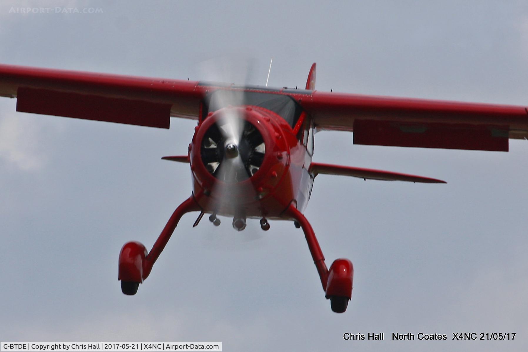 G-BTDE, 1940 Cessna C-165 Airmaster C/N 551, North Coates Summer fly in