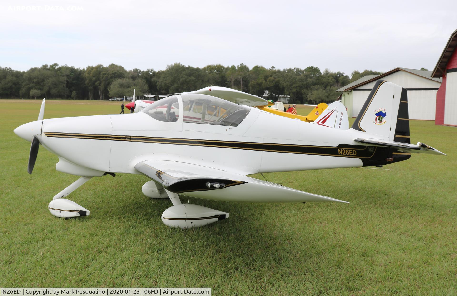 N26ED, 1999 Van's RV-6A C/N 24840, Vans RV-6A