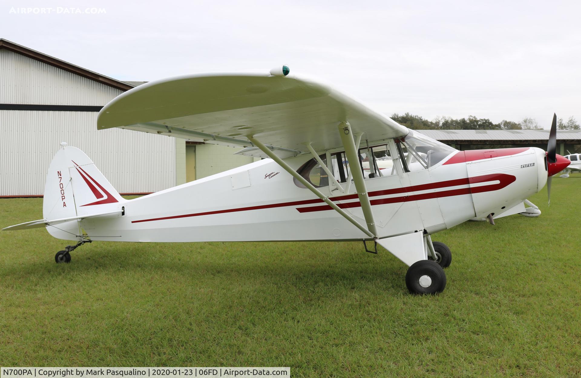 N700PA, 1946 Piper PA-12 Super Cruiser C/N 12-1400, Piper PA-12