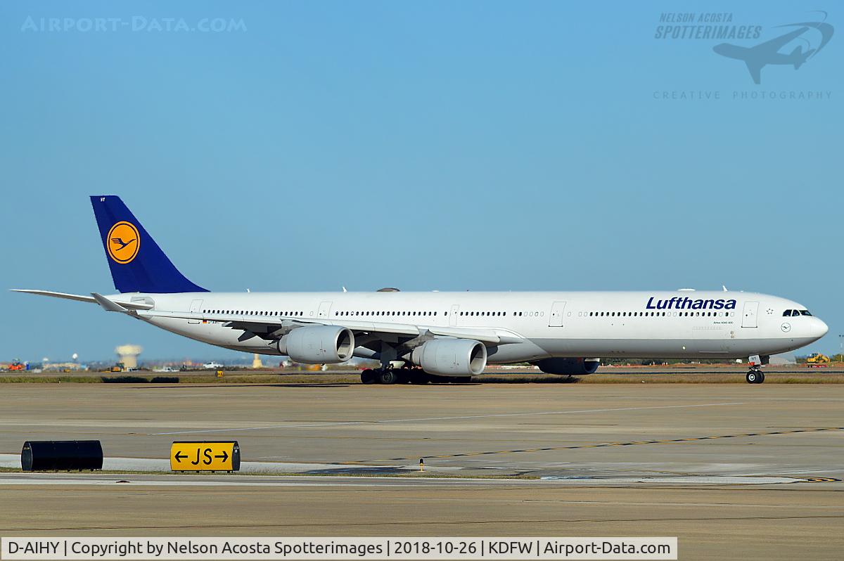 D-AIHY, 2009 Airbus A340-642X C/N 987, KDFW > EDDF