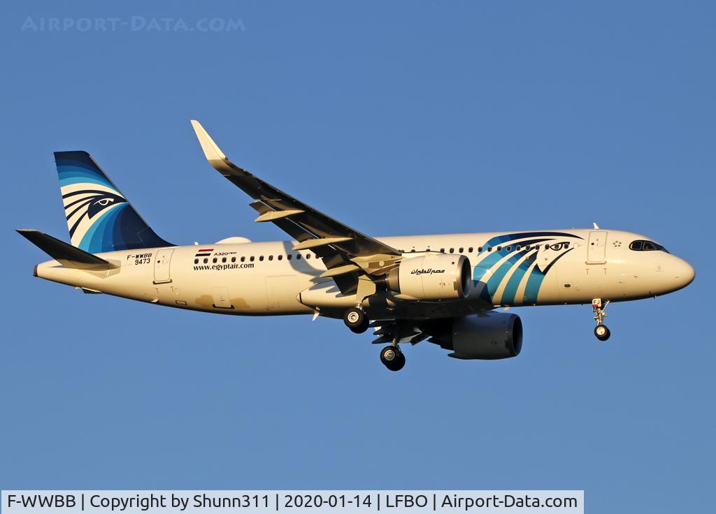 F-WWBB, 2020 Airbus A320-251N C/N 9473, C/n 9473 - To be SU-GFJ