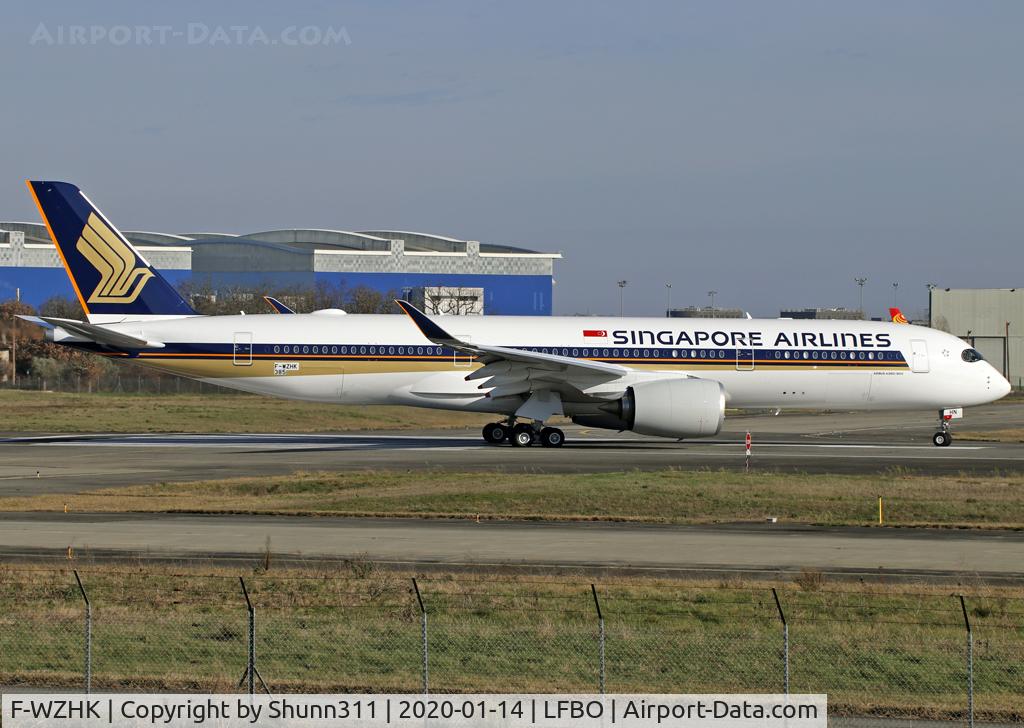 F-WZHK, 2020 Airbus A350-941 C/N 0385, C/n 0385 - To be 9V-SHN