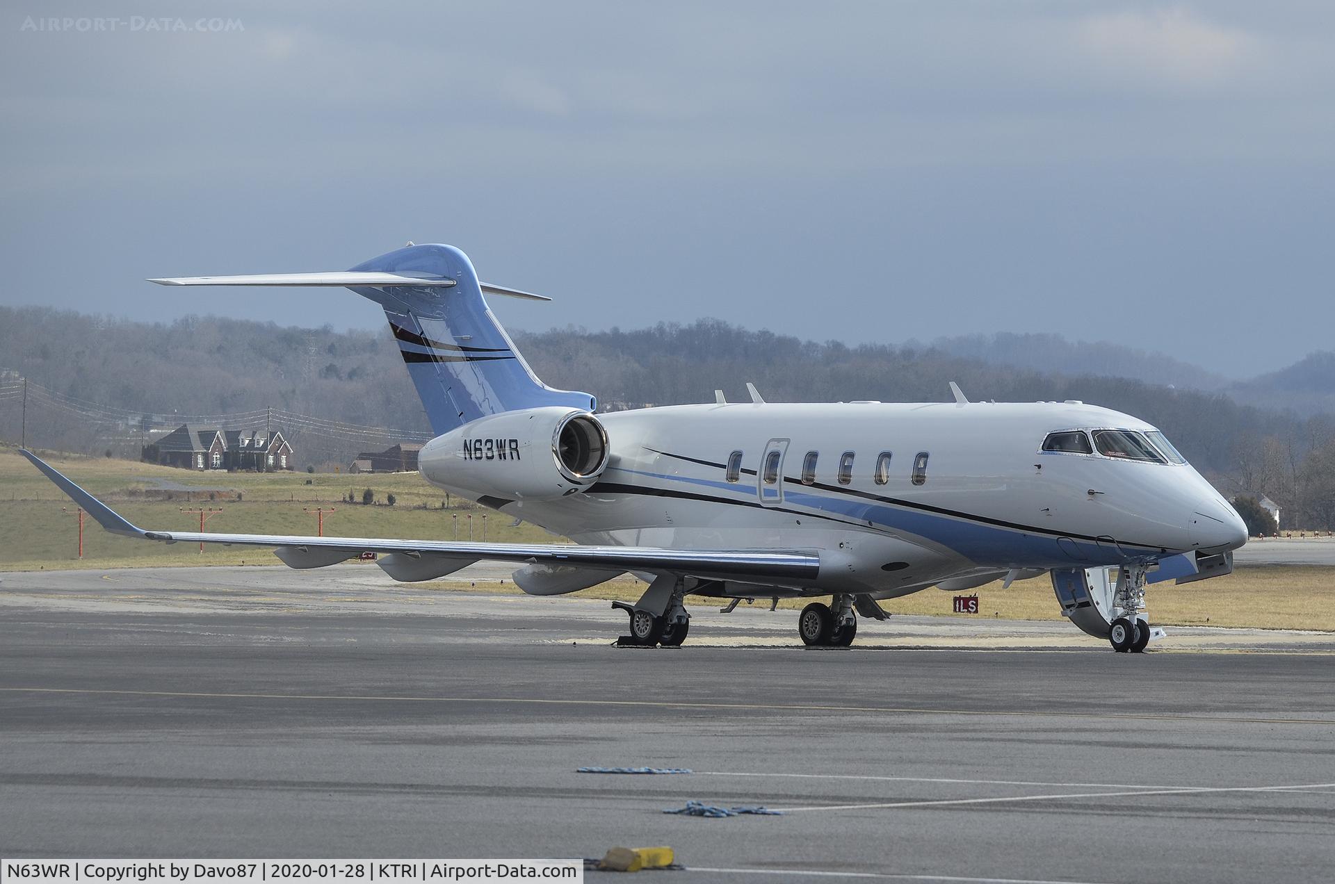 N63WR, 2005 Learjet Inc 45 C/N 278, Parked at Tri-Cities Airport (KTRI) in East Tennessee.