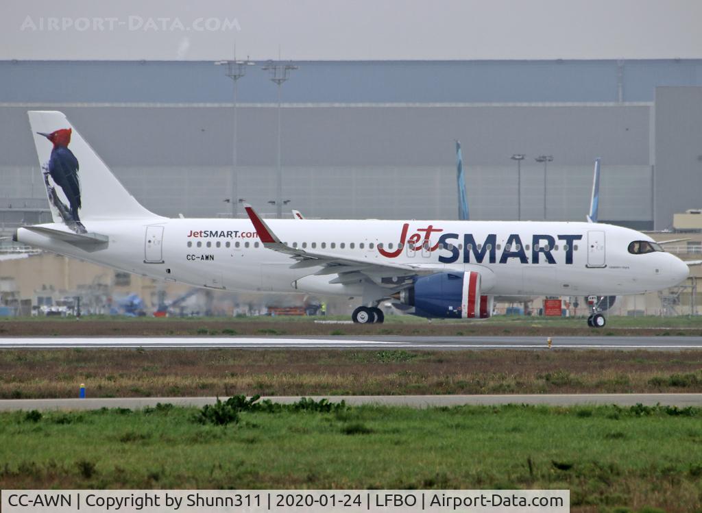 CC-AWN, 2020 Airbus A320-271N C/N 9463, Delivery day...