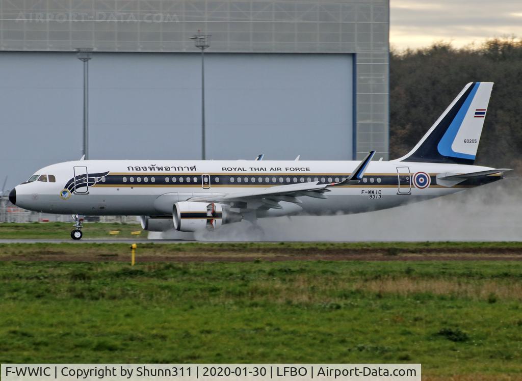 F-WWIC, 2020 Airbus A320-214(CJ) Prestige C/N 9313, C/n 9313 - To be '60205'