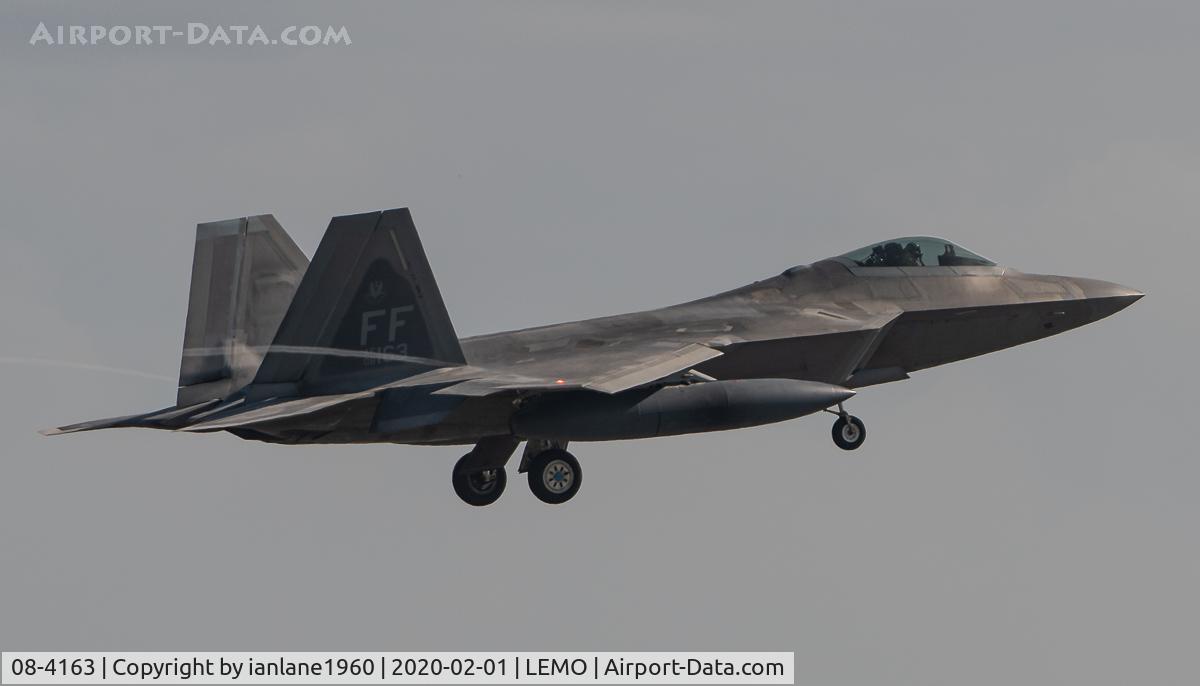 08-4163, Lockheed Martin F-22A Raptor C/N 4163, At Moron Air Base