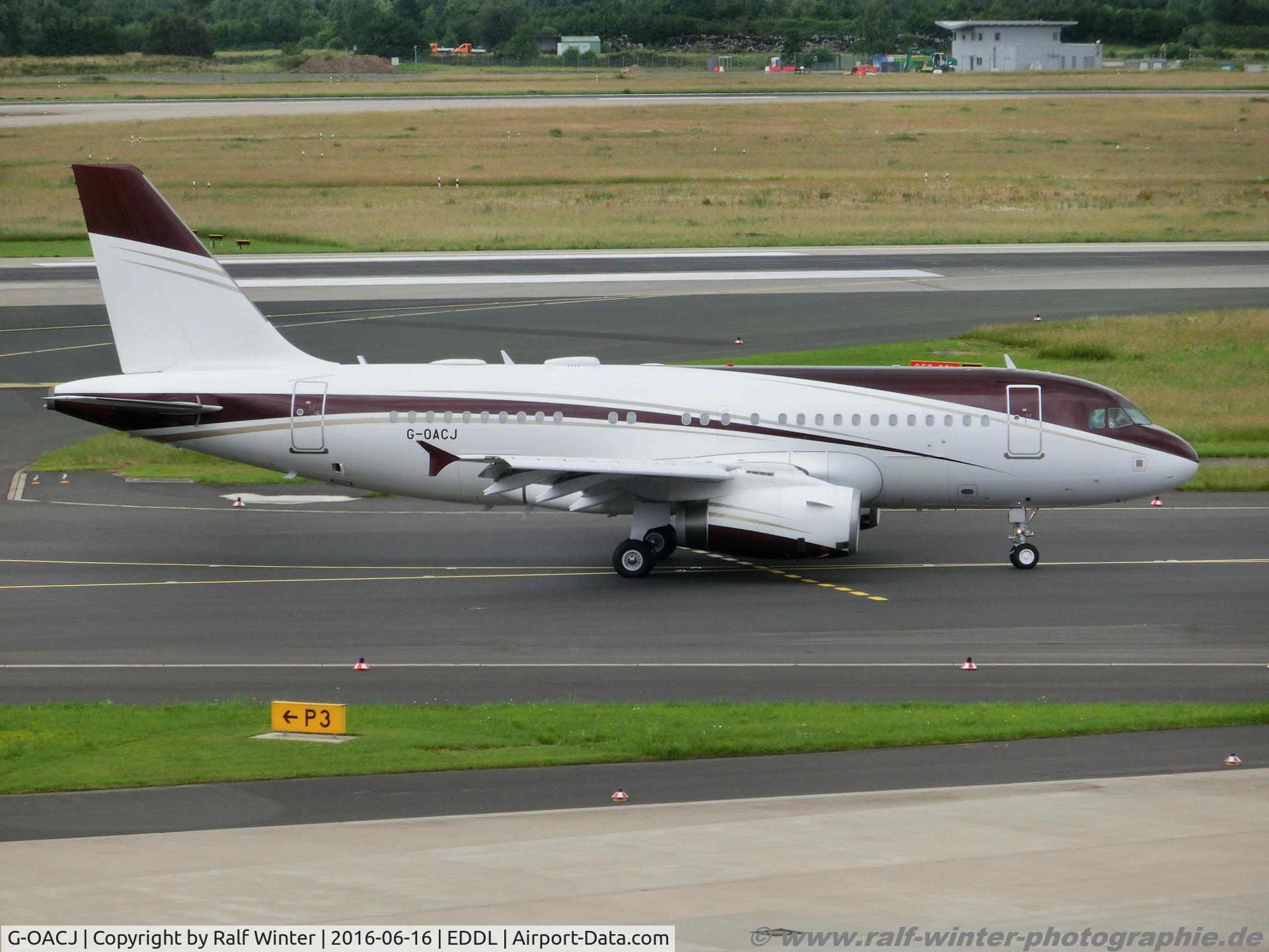 G-OACJ, 2005 Airbus A319-133 C/N 2421, Airbus A319-133CJ - VIP TAG Aviation - 2421 - G-OACJ - 16.06.2016 - DUS