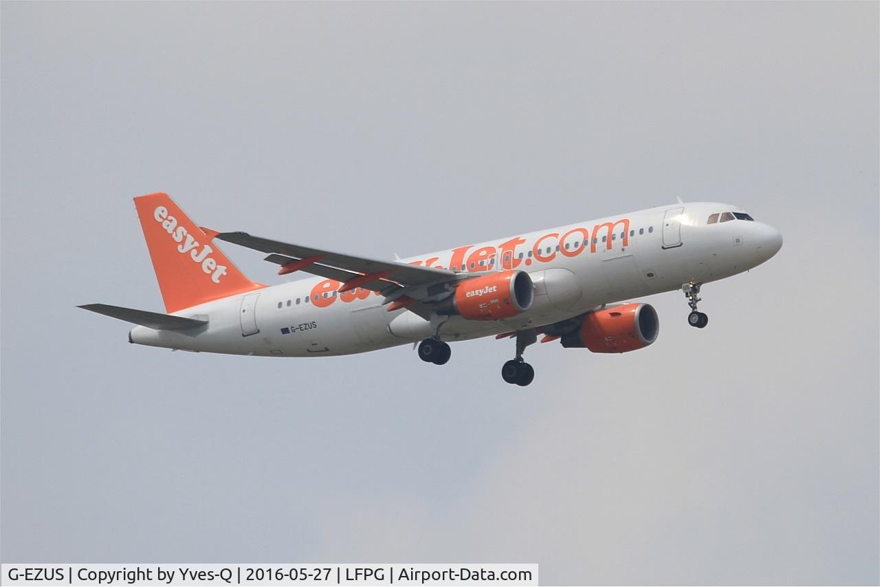 G-EZUS, 2012 Airbus A320-214 C/N 5104, Airbus A320-214, Short approach rwy 06L, Roissy Charles De Gaulle Airport (LFPG-CDG)