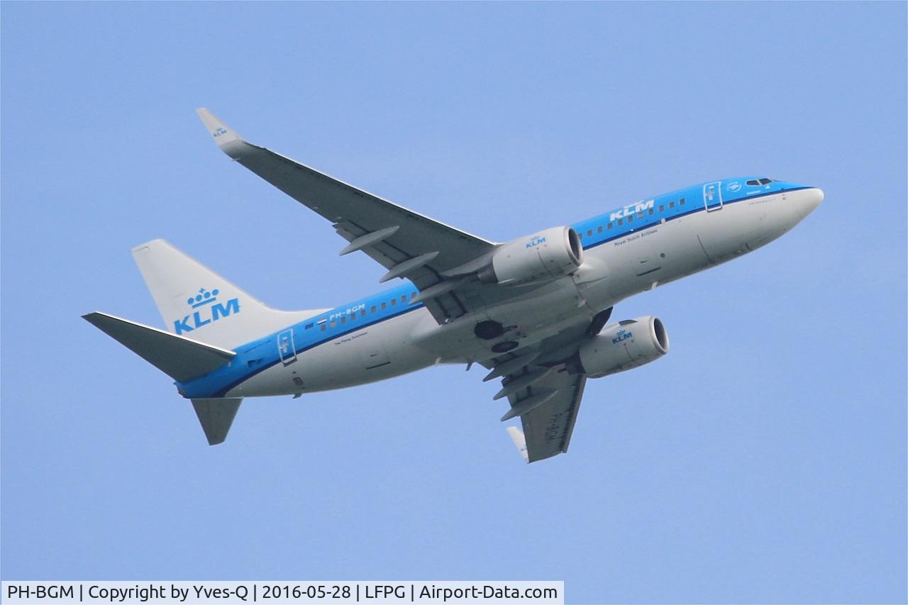 PH-BGM, 2011 Boeing 737-7K2 C/N 39255, Boeing 737-7K2, Take off rwy 06R, Roissy Charles De Gaulle airport (LFPG-CDG)