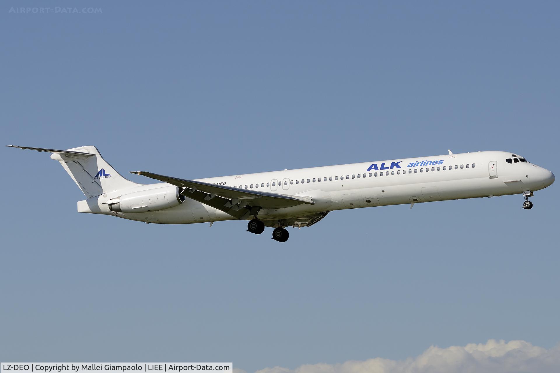 LZ-DEO, 1981 McDonnell Douglas MD-82 (DC-9-82) C/N 48079, LZ-DEO