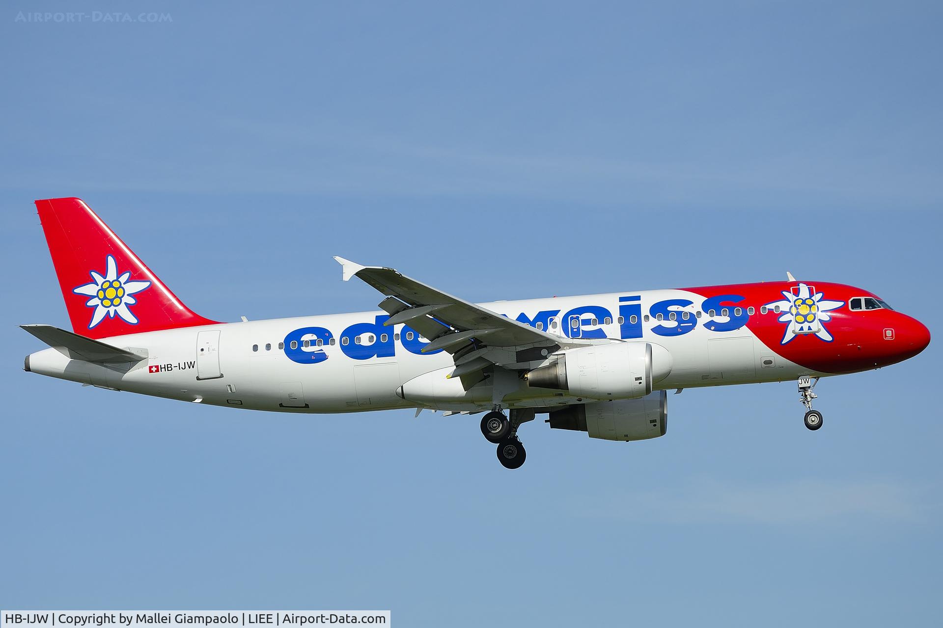 HB-IJW, 2003 Airbus A320-214 C/N 2134, HB-IJW
