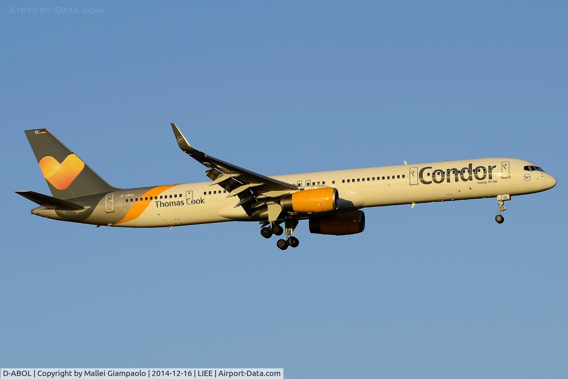 D-ABOL, 2000 Boeing 757-330 C/N 29021, D-ABOL