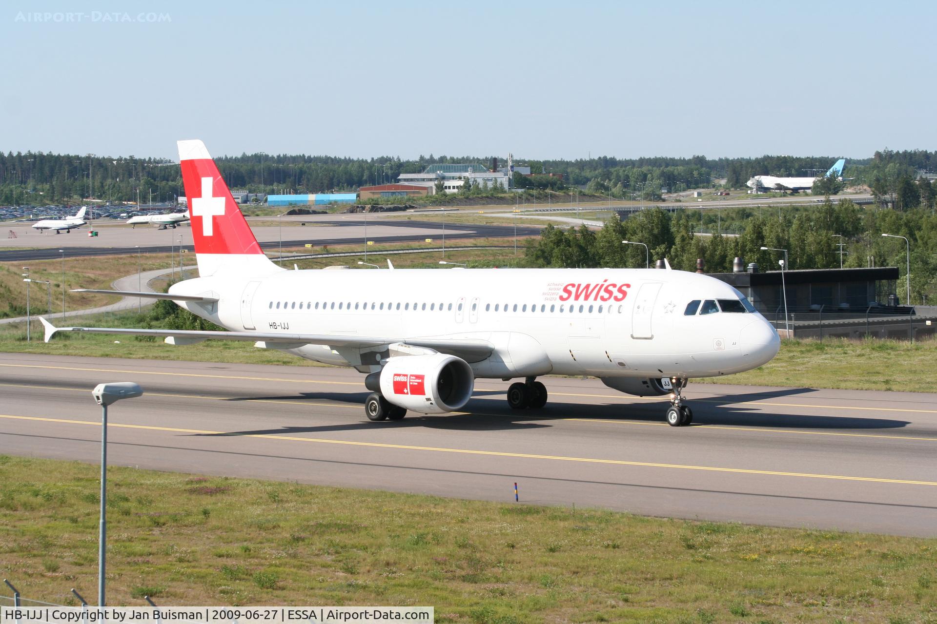 HB-IJJ, 1996 Airbus A320-214 C/N 585, Swiss