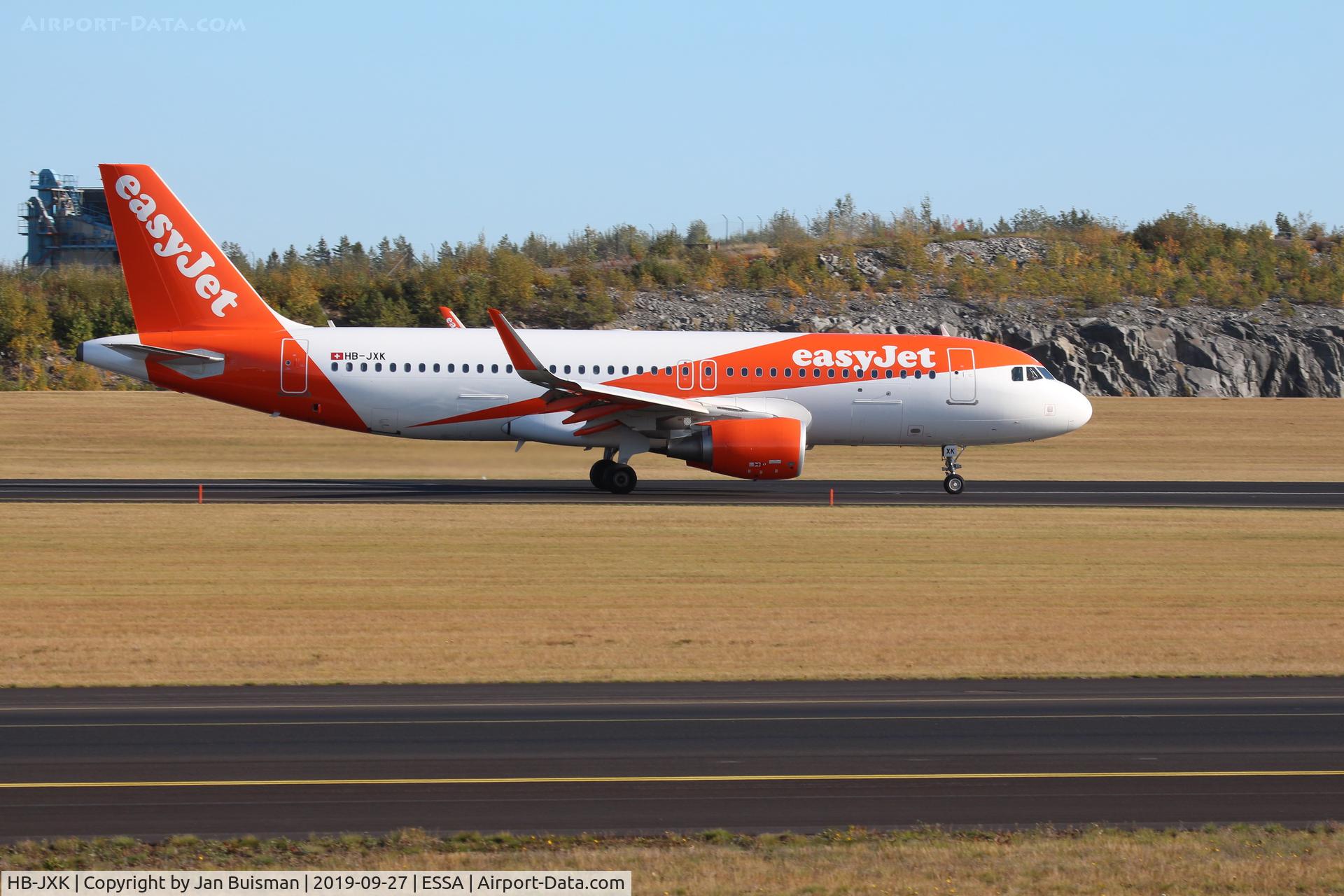 HB-JXK, 2017 Airbus A320-214 C/N 7779, EasyJet Switzerland