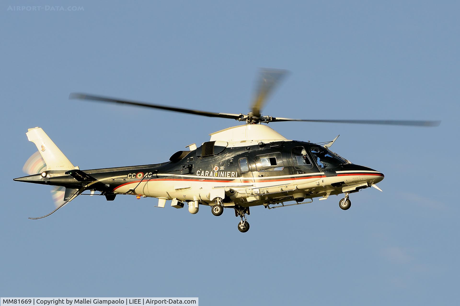 MM81669, AgustaWestland AW-109N Nexus C/N 22513, MM81669