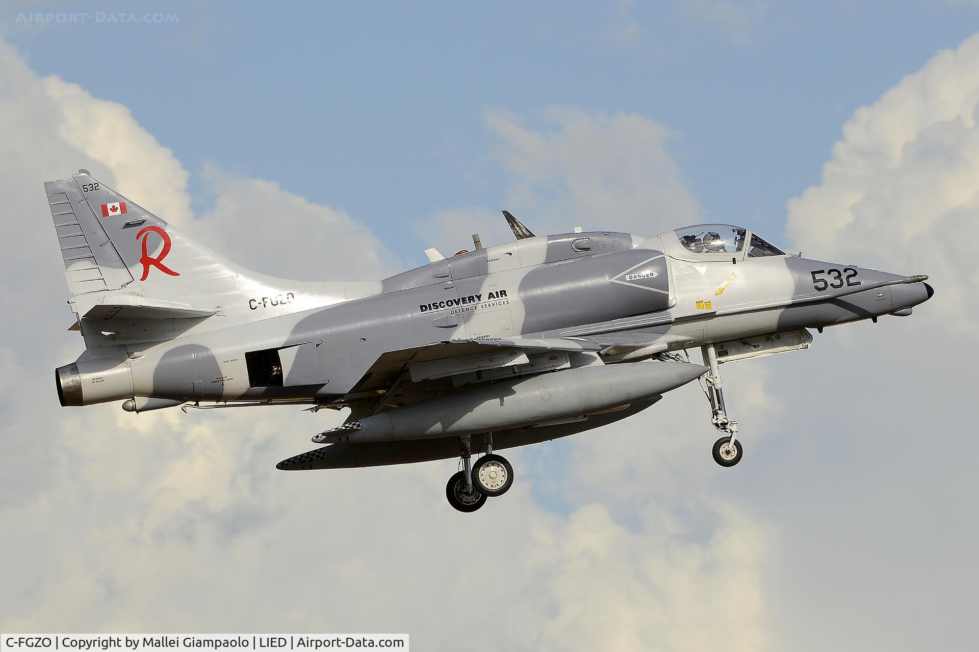 C-FGZO, 1976 Douglas A-4N Skyhawk C/N 14532, C-FGZO
