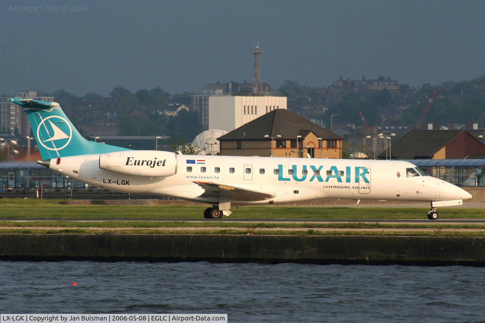 LX-LGK, 2005 Embraer ERJ-135LR (EMB-135LR) C/N 14500886, Luxair