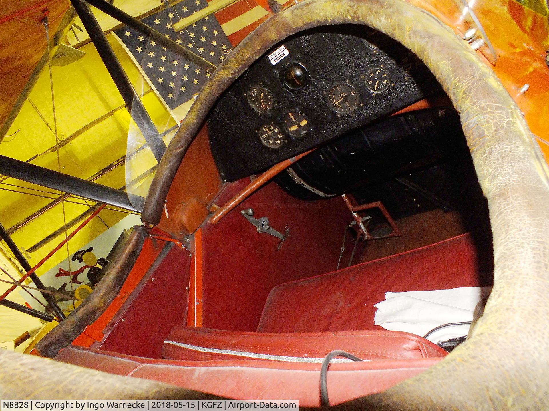 N8828, 1929 Stearman C3-R C/N 5001, Stearman C3-R at the Iowa Aviation Museum, Greenfield IA  #c