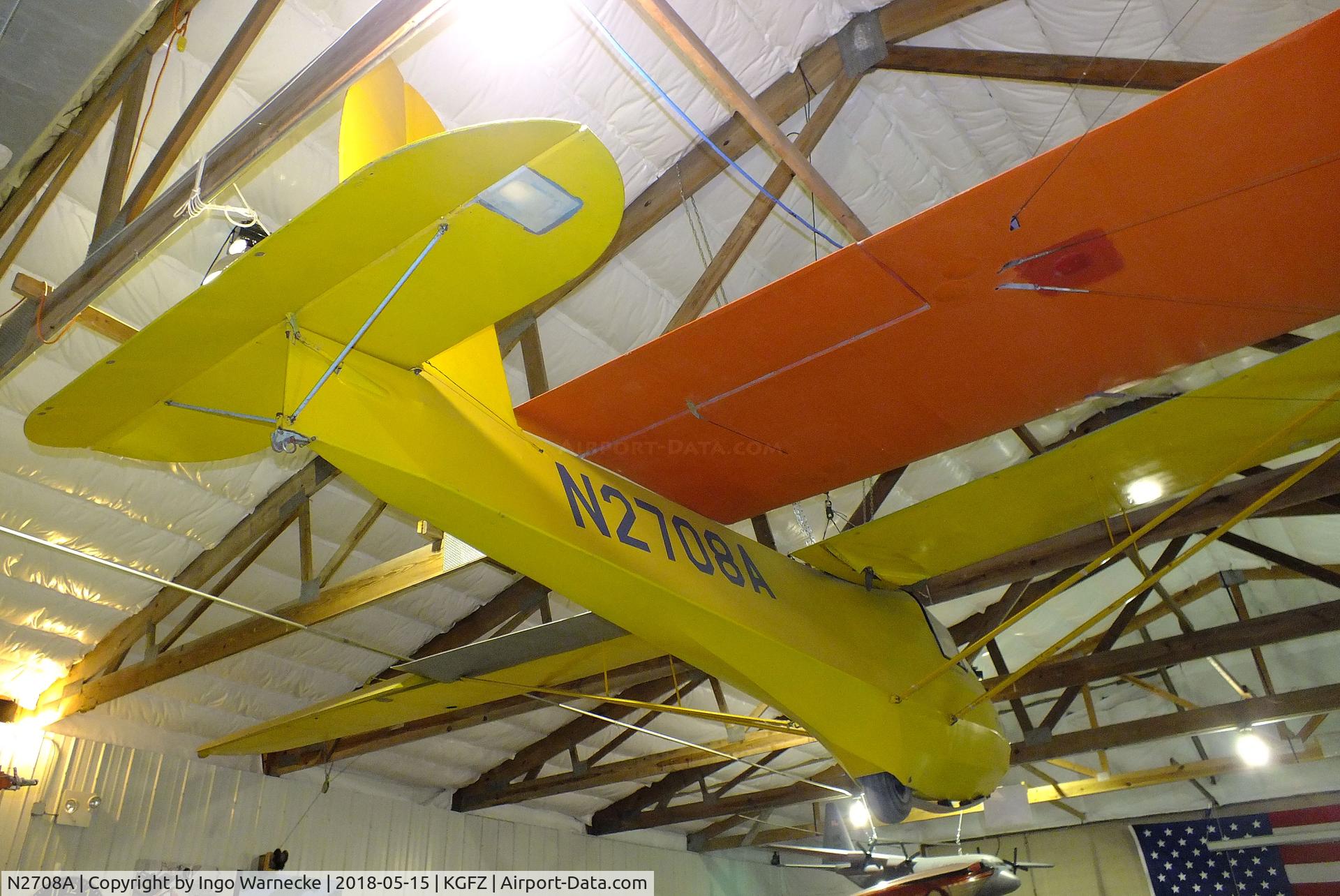 N2708A, 1956 Schweizer SGU-1-20 C/N 30A, Schweizer SGU-1-20 at the Iowa Aviation Museum, Greenfield IA
