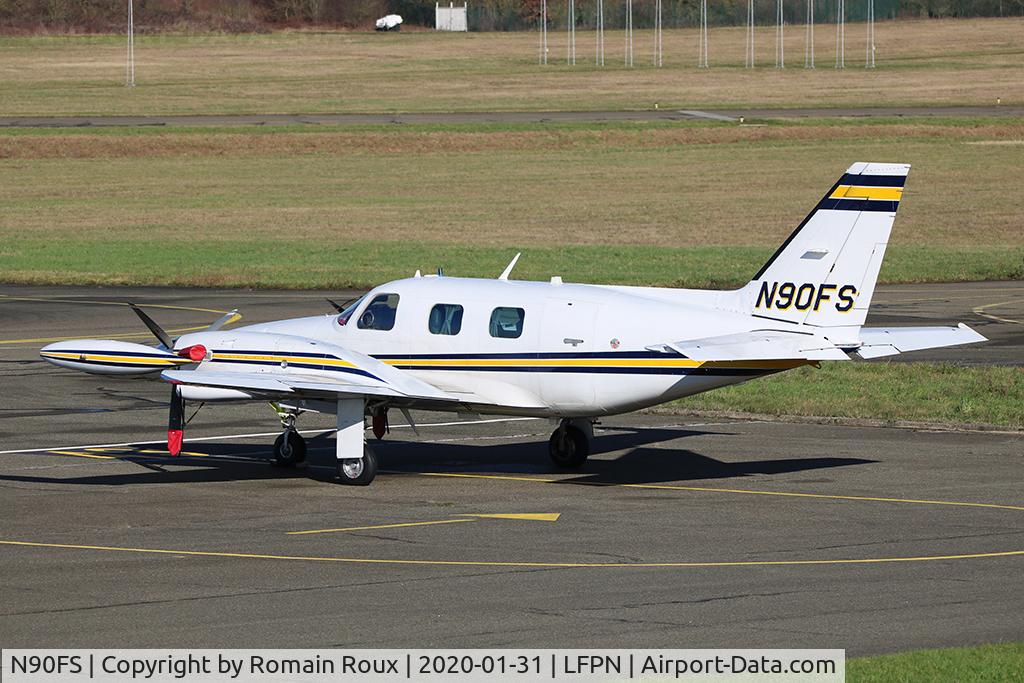 N90FS, 1979 Piper PA-31T Cheyenne C/N 31T-8020011, Parked from Zurich