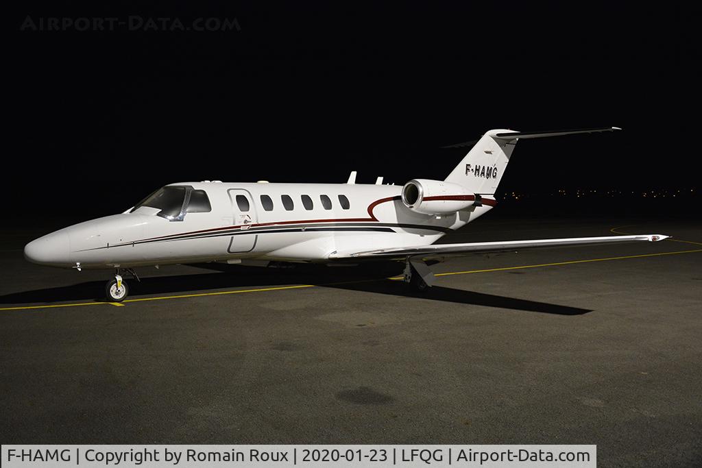 F-HAMG, 2003 Cessna 525A CitationJet CJ2 C/N 525A-0193, Parked from Marseille
