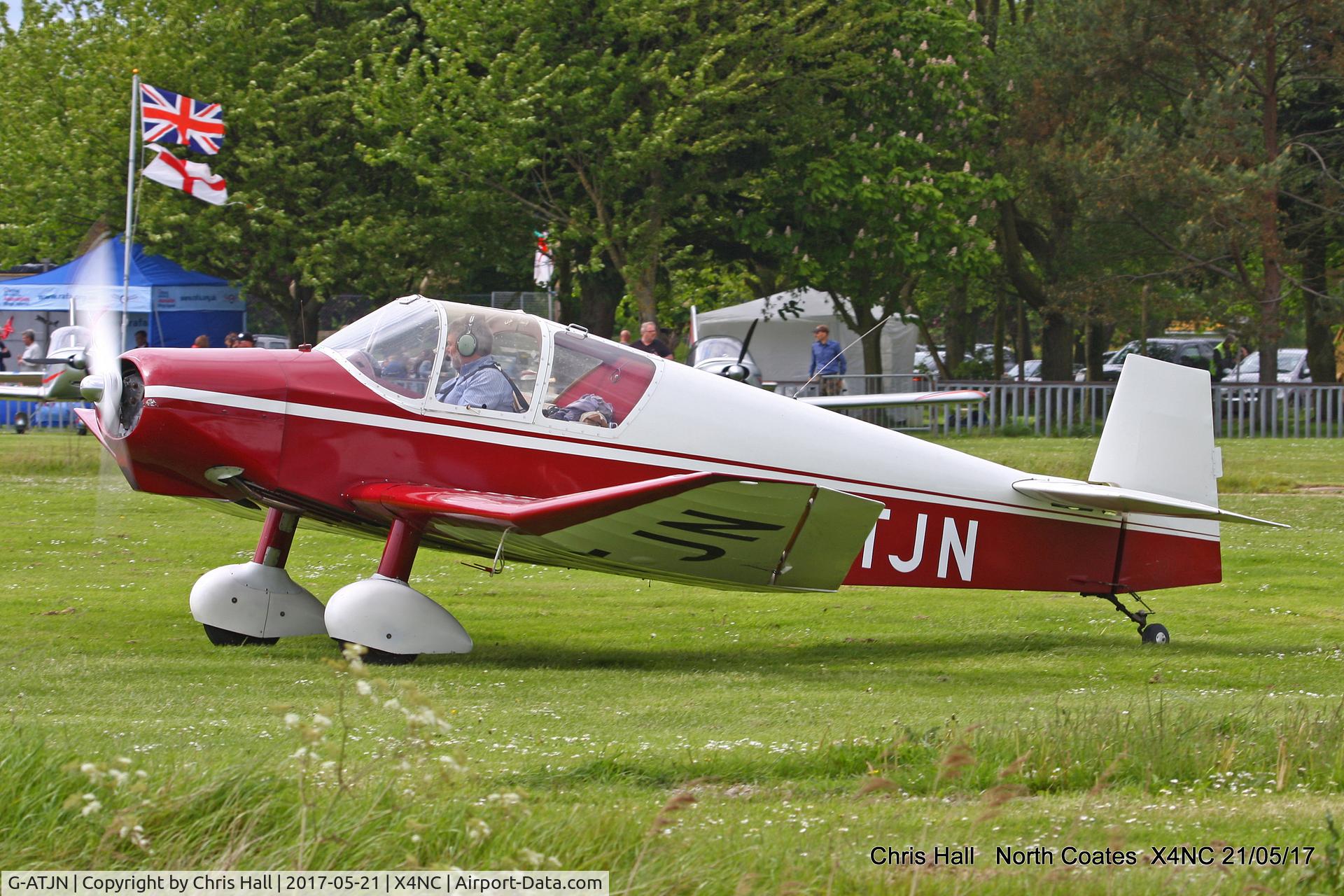G-ATJN, 1958 Jodel D-119 C/N 863, North Coates Summer fly in