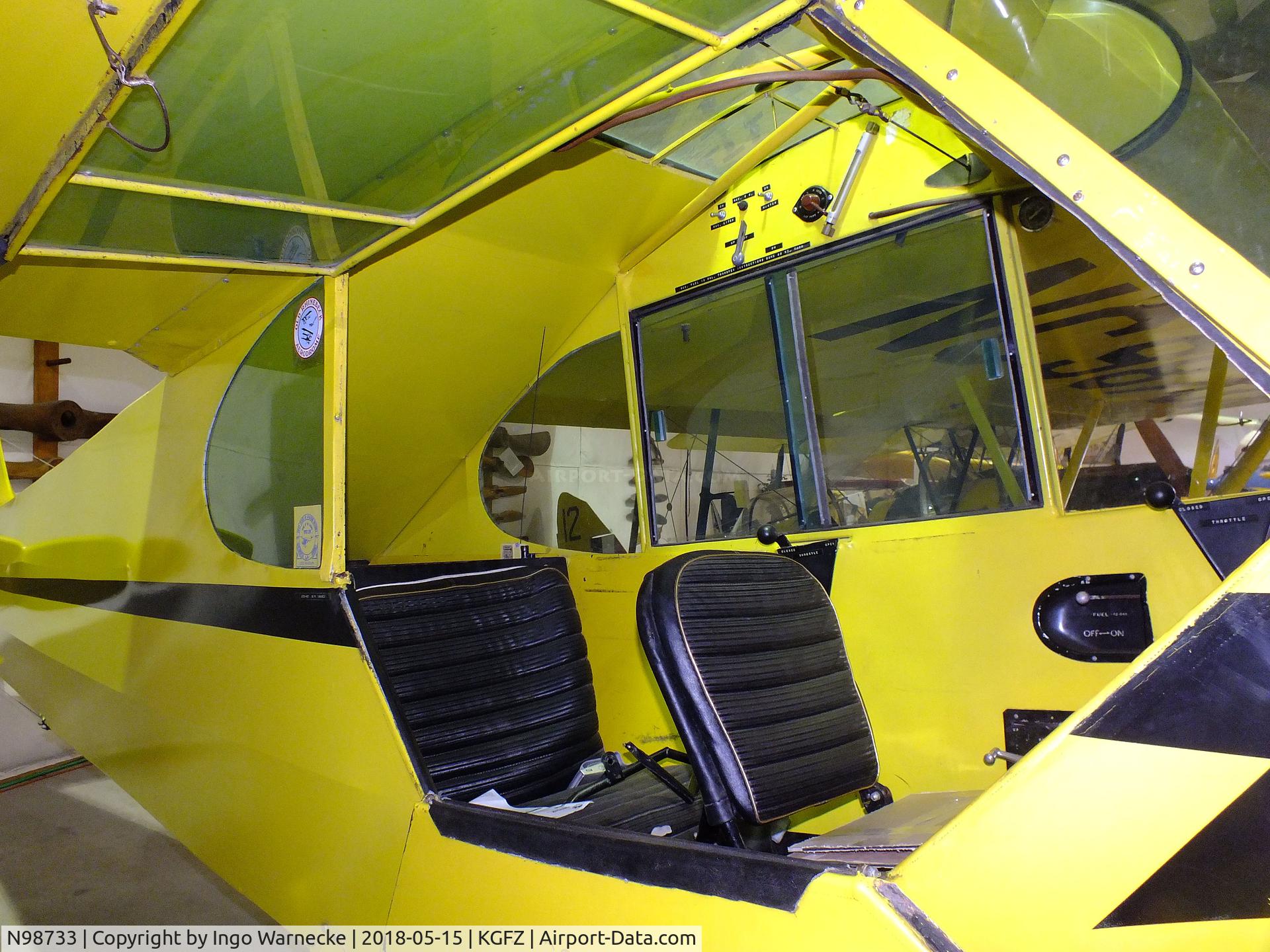 N98733, 1946 Piper J3C-65 Cub C/N 18963, Piper J3C-65 Cub on floats at the Iowa Aviation Museum, Greenfield IA  #i