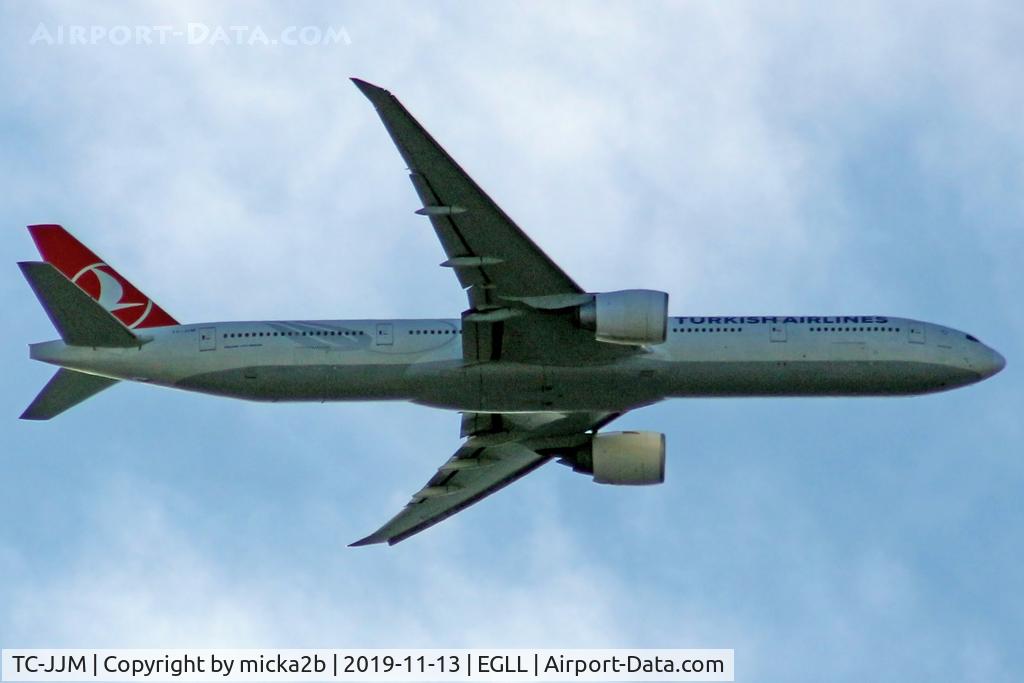 TC-JJM, 2011 Boeing 777-3F2/ER C/N 40794, In flight