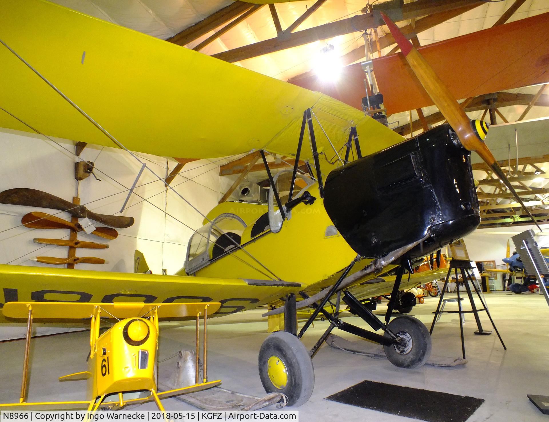 N8966, 1942 De Havilland Canada DH-82C Tiger Moth C/N DHC1767, De Havilland Canada D.H.82C Tiger Moth at the Iowa Aviation Museum, Greenfield IA